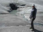 A small "moulin" on Root Glacier