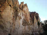 Tuff canyon walls