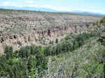 Frijoles Canyon from Frijolito Trail