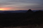 Looking south towards Elephant Tusk at sunrise.