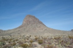 Finally out of the slot canyon, South-East of Elephant Tusk but far from the correct trail.