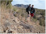 The south rim of the Chisos Mountains