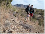 The south rim of the Chisos Mountains