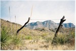 The south rim of the Chisos Mountains