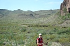 View of the corral south of Apache Canyon