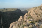 Rio Grande village far in the distance