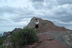 Charlie on the Lost Mine trail