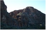 Sunrise on the Laguna Meadows trail in the Chisos Mountains, Big Bend