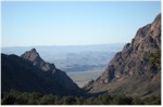 The window from high on the Pinnacles trail