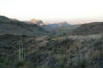 Sunrise on the Dodson trail, looking West.