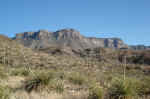 Our wedding place on the South Rim of the Chisos Mountains.