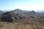 The view looking East, near the start of Elephant Tusk trail.