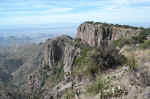 Our wedding place seen from the East Rim trail.