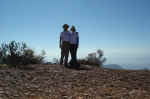 We hiked up to our wedding place to celebrate our eighth anniversary.