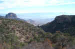 Boot Canyon from the Emory Peak trail.