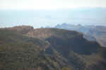 Looking South from the summit of Emory Peak, towards our wedding place on the South Rim.