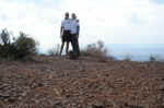 We hiked up to our wedding place on the South Rim of the Chisos Mountains