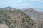 Looking North from the East Rim