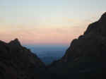 We started our hike to the South Rim at sunrise and the view through the Window was beautiful