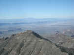 The view West towards the Meas de Anguila, where Charlie will be hiking in a couple of days 