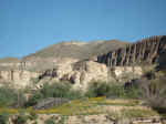 It's a long steep hike back up from the river to the top of the Mesa