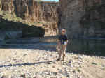 The entrance to Santa Elena Canyon