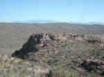 Looking North-East to the Chisos Mountains