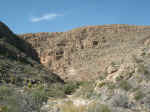 The East entrance to the canyon that contains Ernst Tinaja