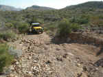 We rented a four wheel drive Jeep so we could drive the 26-mile Old Ore Road