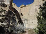 A large pouroff on the Inspiration Rock trail