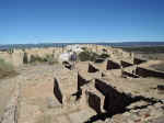 Charlie at the pueblo on the mesa