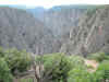 Looking into the canyon from Tomichi Point, on the South Rim