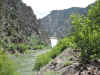 Crystal Dam, just above East Portal at the entrance to the canyon