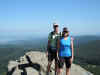 On the summit of Humpback Rocks