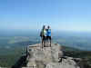 On the summit of Sharp Top