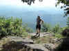 Janice on Rocky Knob