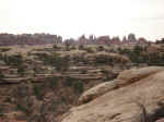 Looking South from the Confluence Overlook trail to the Needles