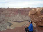 Janice at the Confluence Overlook