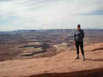 Janice at Green River Overlook