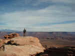 Charlie at White Rim Overlook