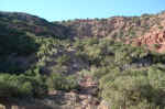 Janice on the trail up to the overlook