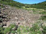 View from the bottom of the crater