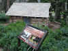 An old lodge building on the Ramparts trail