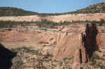 Natural arch in Ute Canyon