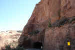 The other tunnel on the West side entrance road