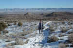 Janice on the Liberty Cap trail