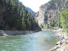 The Gunnison River below the bridge