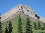 Engineer Mountain above treeline