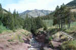 Red Rock Canyon in Waterton National Park.