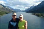 Waterton Lake from the Prince of Wales Hotel.